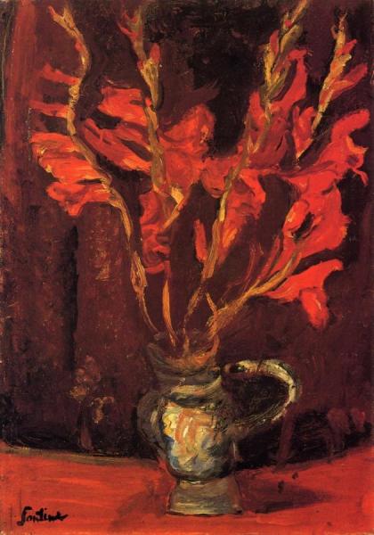 Gladioli by Chaim Soutine