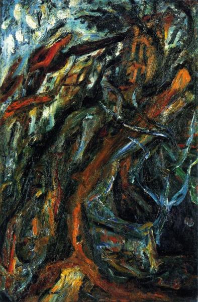 Gnarled Trees by Chaim Soutine