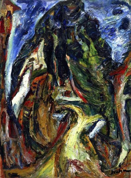 Grèolières Landscape by Chaim Soutine