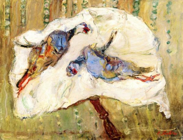 Guinea Fowl by Chaim Soutine
