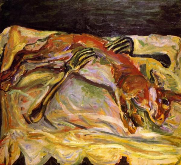 Hare With Forks by Chaim Soutine