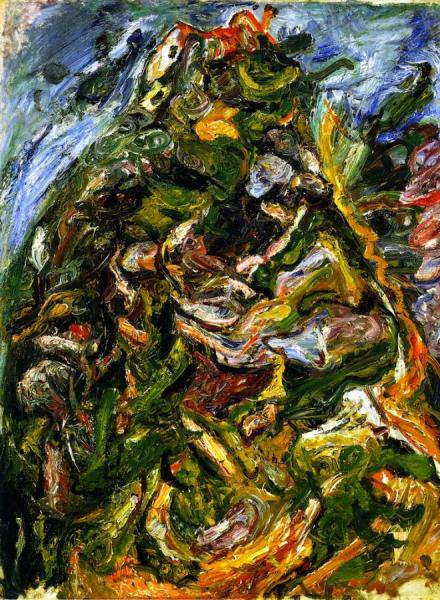 Hill At Céret by Chaim Soutine