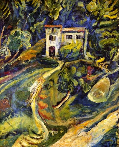 House In The Woods by Chaim Soutine