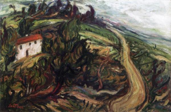 House Near The Road by Chaim Soutine