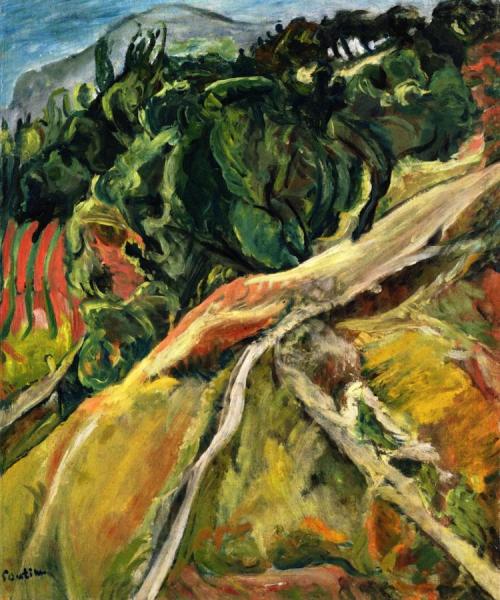 La Route Peu Rassurante by Chaim Soutine