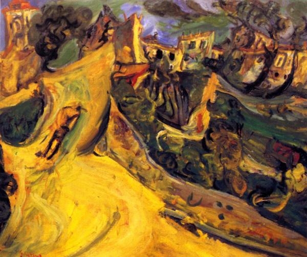 Landscape by Chaim Soutine