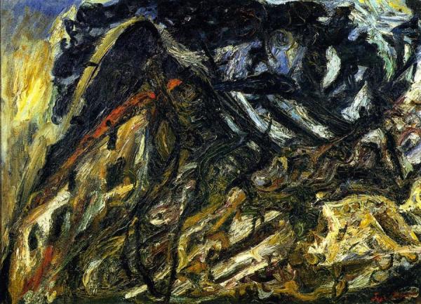 Landscape At Céret by Chaim Soutine