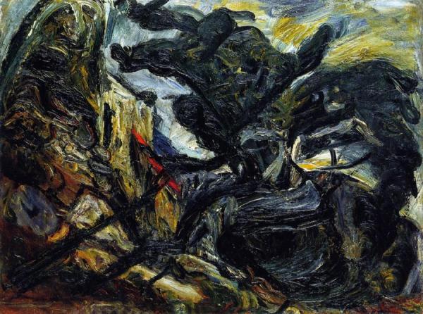 Landscape At Céret by Chaim Soutine