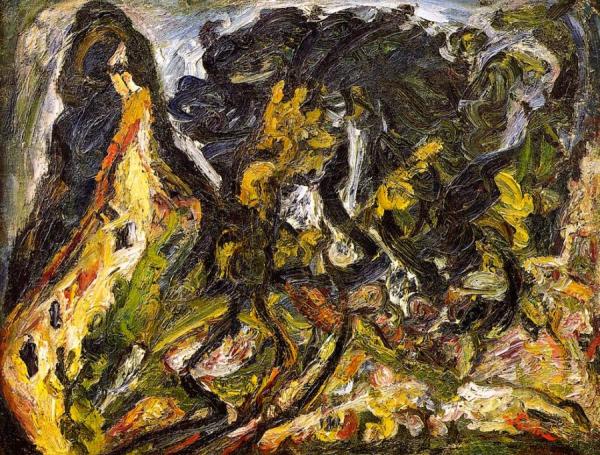 Landscape At Céret by Chaim Soutine