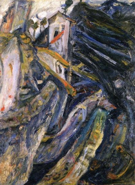 Landscape In The Countryside At Ceret by Chaim Soutine