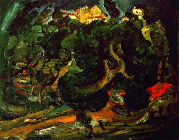 Landscape In The South Of France by Chaim Soutine