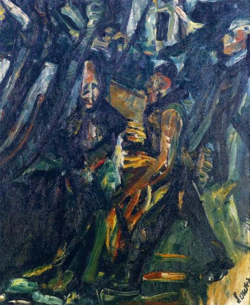 Landscape With Figures by Chaim Soutine