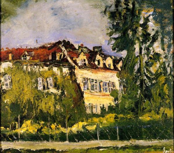 Landscape With House by Chaim Soutine