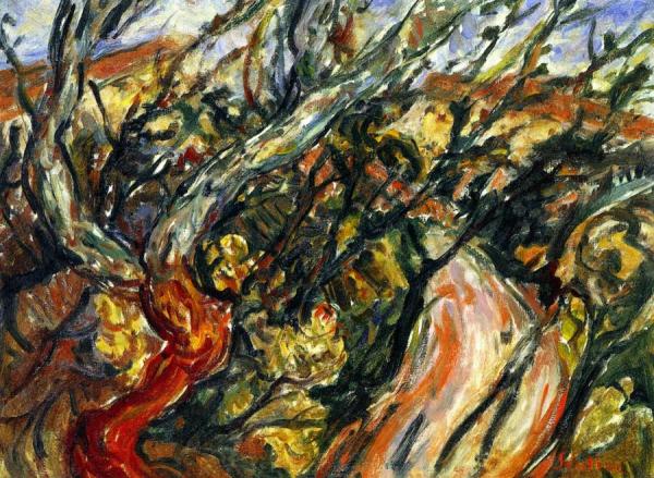 Landscape With Trees by Chaim Soutine