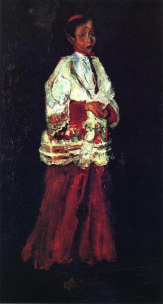 Large Choir Boy by Chaim Soutine