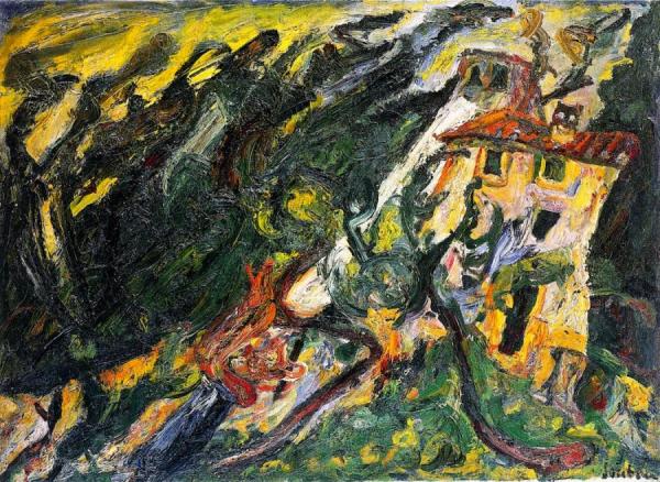 Les Gorges Du Loup Sur Vence by Chaim Soutine
