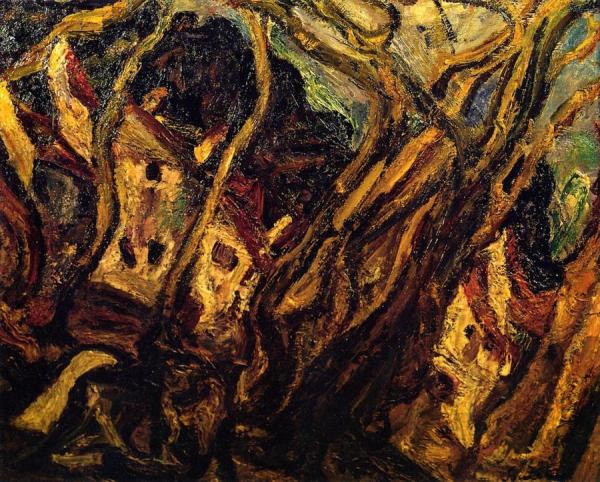 Les Gorges Du Loup Sur Vence by Chaim Soutine