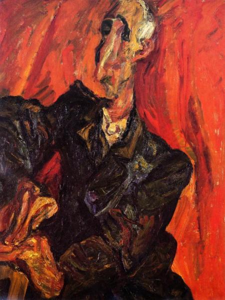 Man With A Long Nose (racine) by Chaim Soutine