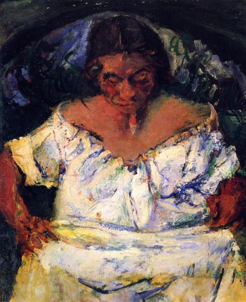 Marie At The Bath by Chaim Soutine