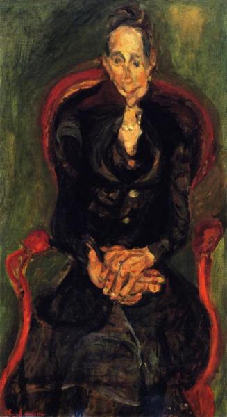Melanie, The School Teacher by Chaim Soutine Oil Painting Reproductions