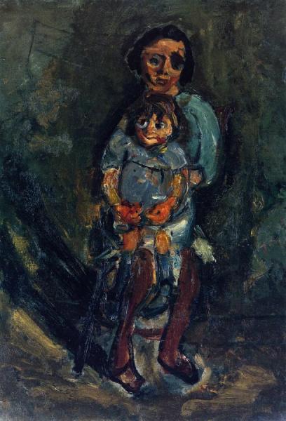 Mother And Child by Chaim Soutine