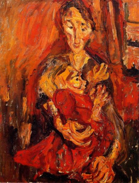 Mother And Child by Chaim Soutine