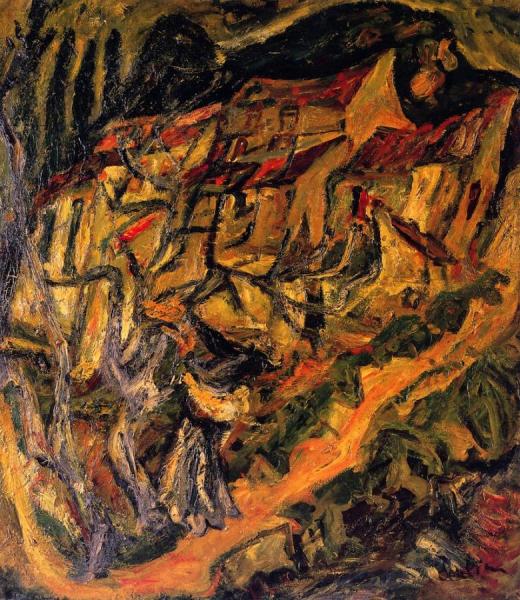 Mountain Landscape by Chaim Soutine