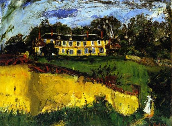 Old House Near Chartres by Chaim Soutine