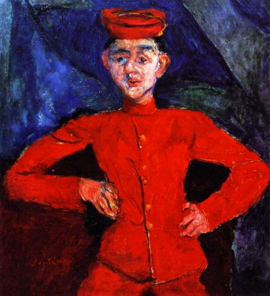 Page Boy's At Maxim's by Chaim Soutine
