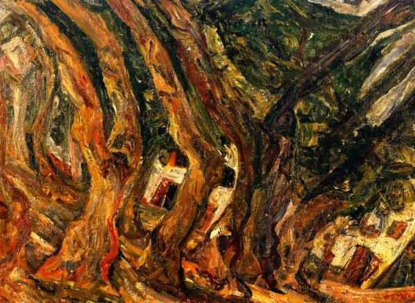 Plane Trees At Céret by Chaim Soutine