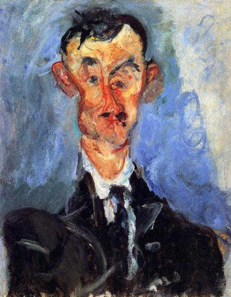 Portrait Of A Man by Chaim Soutine