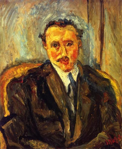 Portrait Of A Man by Chaim Soutine