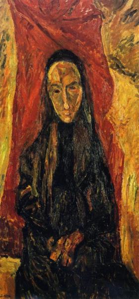 Portrait Of A Woman by Chaim Soutine