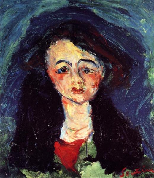 Portrait Of A Young Girl by Chaim Soutine