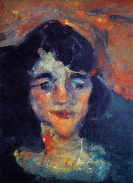 Portrait Of A Young Girl by Chaim Soutine