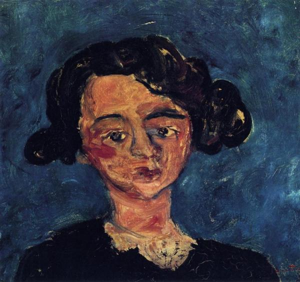 Portrait Of A Young Girl by Chaim Soutine