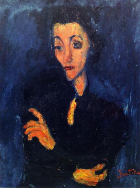 Portrait Of Maria Lani by Chaim Soutine