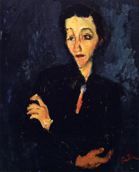 Portrait Of Maria Lani by Chaim Soutine