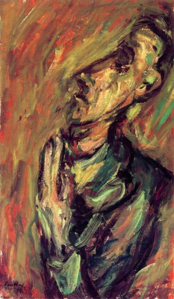 Praying Man by Chaim Soutine