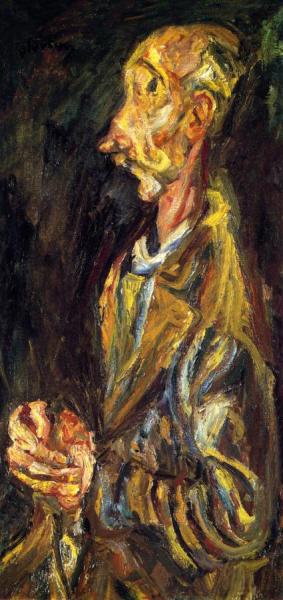 Praying Man (racine) by Chaim Soutine