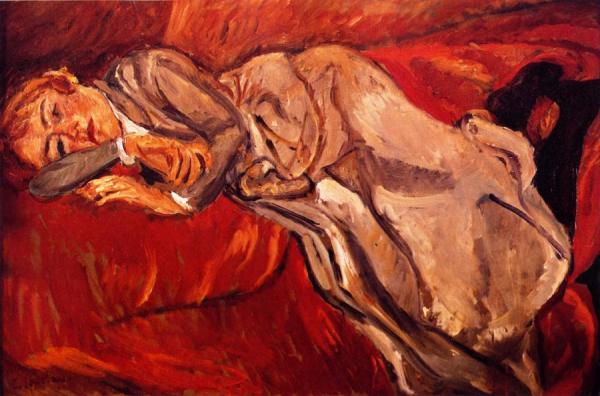 Reclining Woman by Chaim Soutine