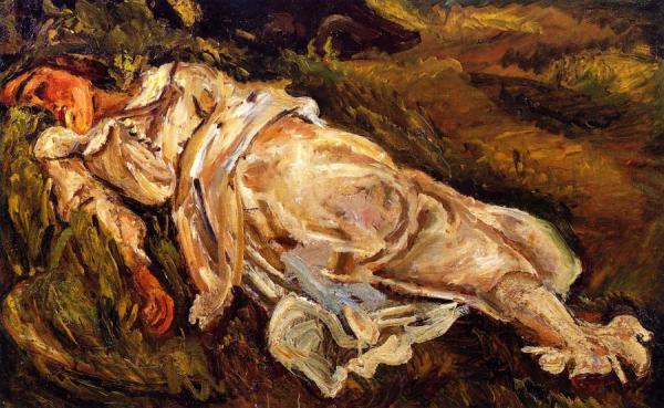 Reclining Woman by Chaim Soutine