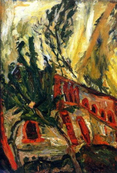 Red Viaduct by Chaim Soutine