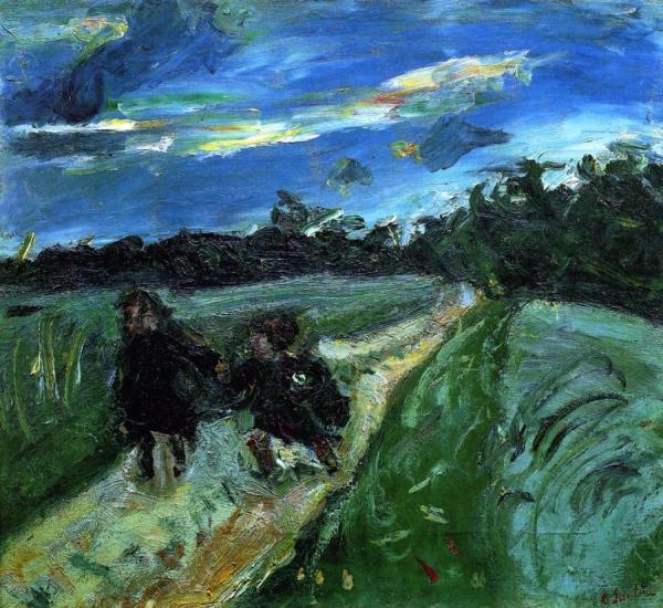 Return From School After The Storm by Chaim Soutine
