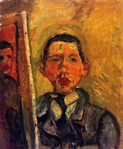 Self-portrait by Chaim Soutine