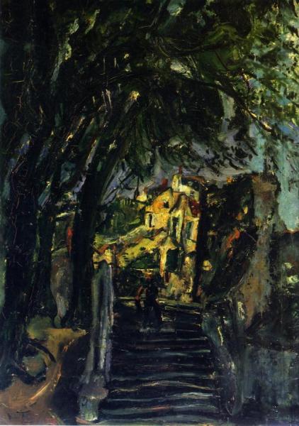 Stairway In Chartres by Chaim Soutine