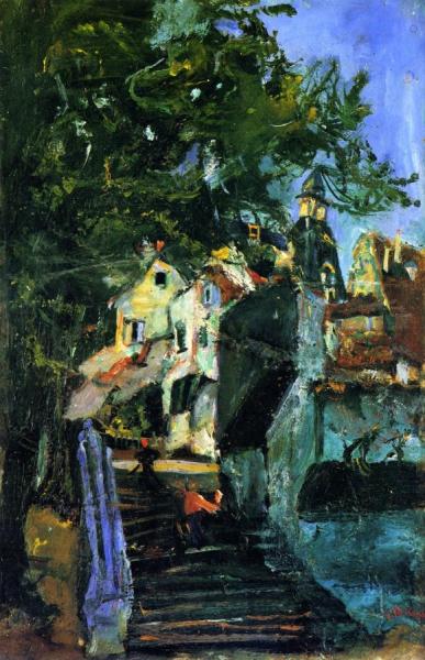 Stairway In Chartres by Chaim Soutine