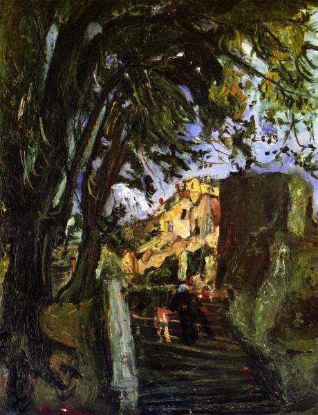 Stairway In Chartres by Chaim Soutine