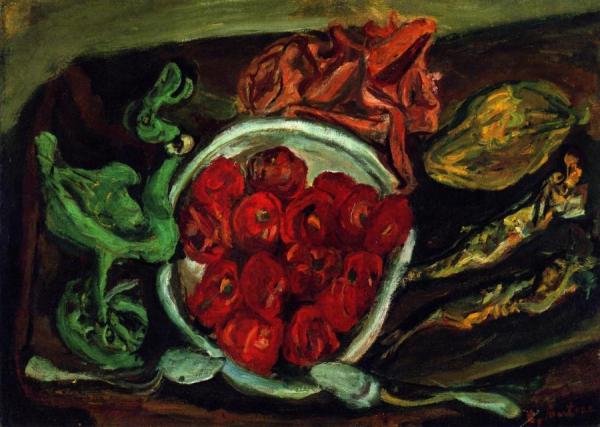Still Life With Duck by Chaim Soutine