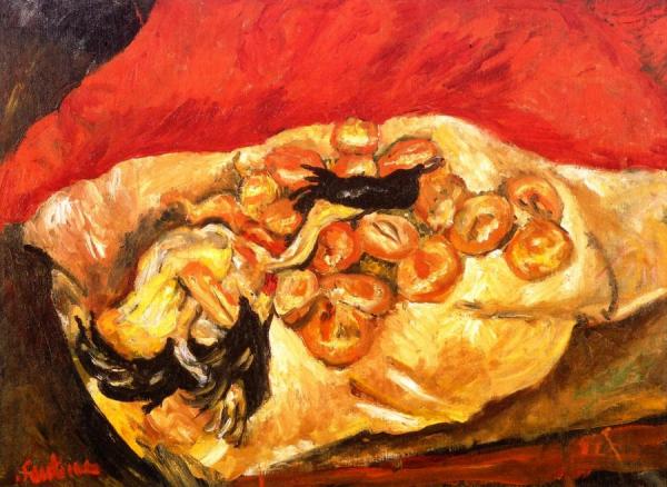 Still Life With Fowl by Chaim Soutine